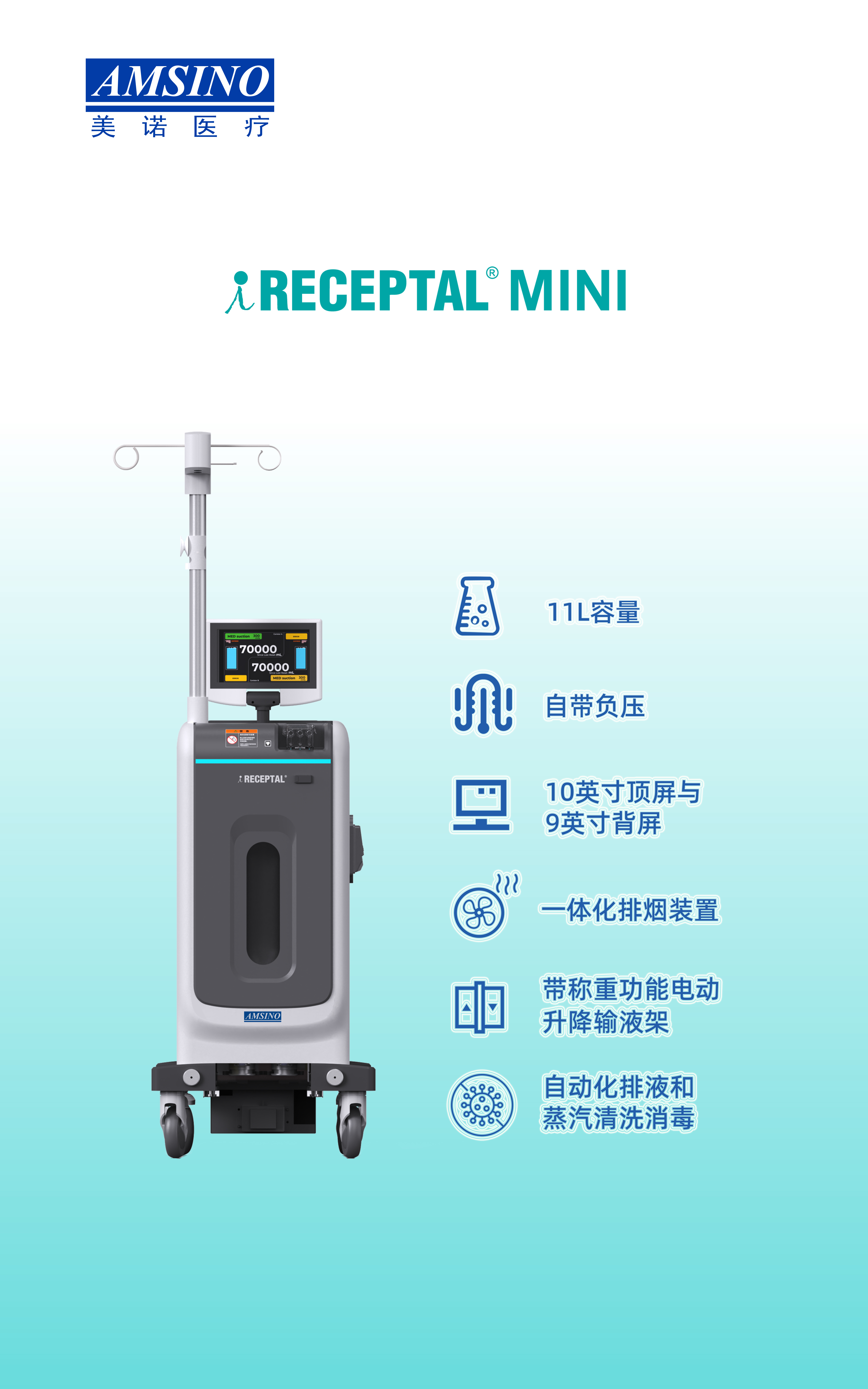 iRECEPTAL MINI 數(shù)字化手術(shù)吸引系統(tǒng)
